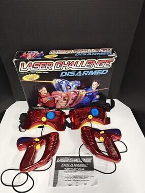 Jakks Pacific Vintage 2003 Kid Laser Shooting Challenge Disarmed Electronic Game